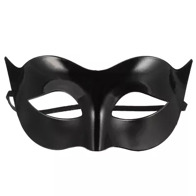 Black Masquerade Costume Mask For Party Ball Halloween - Men Women-UX • $8.58