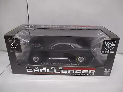 Highway 61 Dodge Challenger Black Concept Super Stock 1/18 • $149.99