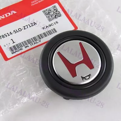 Silver JDM Horn Button For Momo Steering Wheel For Honda Acura NSX EG6 EK9 DC2 • $25.28