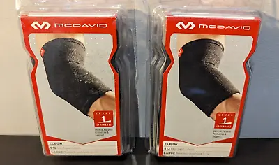 Mcdavid Level 2 Elbow Support Sleeves / Elastic  ( 2 Packs)  Md512 Large • $24.99