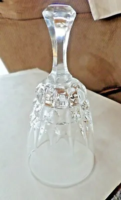 A  Rare Upside Down Crystal  Wine Glass  Novelty Drinking Gift Or A Dinner Bell  • £8.79