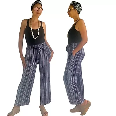 Hyphen/Dash Prints Culotte Wide Leg Pants - A Bohemian Summer Style 🫶🔥☀️ • $8