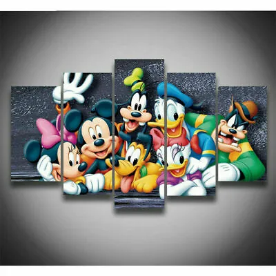£20.99 • Buy Full 5D Diamond Painting Cross Stitch Embroidery Art Decor Mickey Mouse