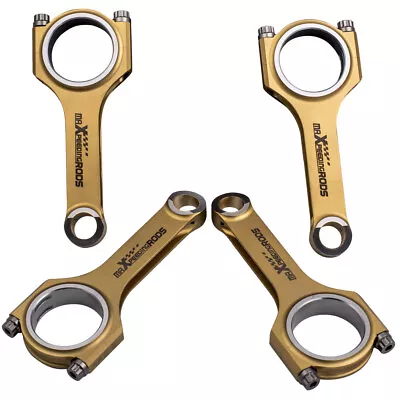 Titanizing H-Beam Connecting Rods+ARP Bolts For Audi A3 A4 1.8T VW Golf MK4 Gti • $413.59