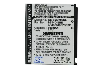 AB483640CU Battery For Samsung SGH-U700 SGH-U700v SGH-U708 SGH-Z720 • $16.45