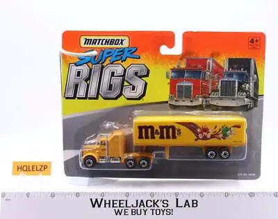 M&M's Semi Matchbox Super Rigs Die Cast 1995 MOSC NEW • $18.61