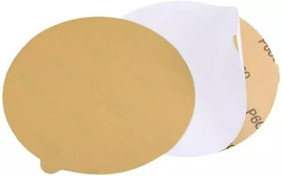 DA Sander Sandpaper 6 Inch PSA Sanding Disc 40-800 Grit Adhesive Back 60 100 320 • $17.99