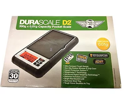 MyWeigh DURASCALE D2 Digital Pocket Scale 300g X 0.01g Capacity! Tough Design! • $24.99