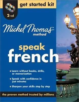 Michel Thomas Method French Get Started Kit 2-CD Program [Michel Thomas Series] • $28.98