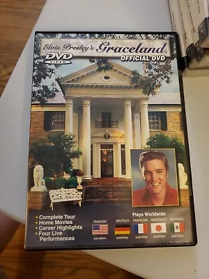 Elvis Presley's Graceland (DVD 2006) W/ Insert Worldwide Tour Home Movies Live • $19.95