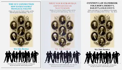 David E. Robinson 3 Books Set: Common Law ...  The UCC ... & Meet Your Strawman • $22.99