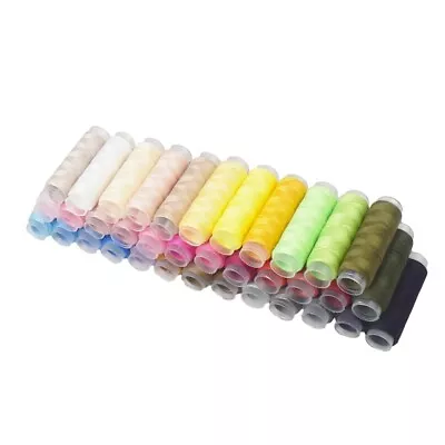 Long Lasting Silk Thread Set For Fashion Institutes 36 Assorted Colors • £11.33