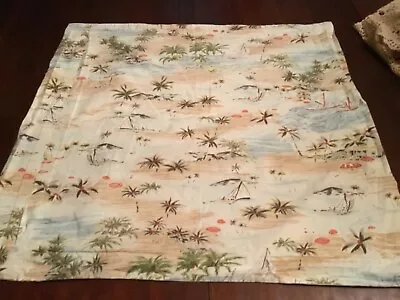 Pottery Barn Pillow Sham Tropical • $19.99