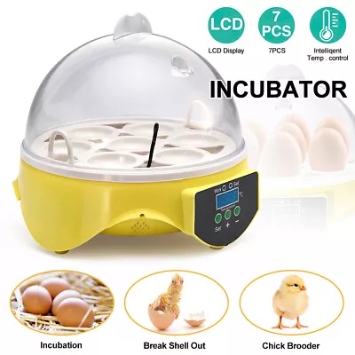 Automatic Egg Incubator Digital Eggs Poultry Hatcher Chicken Duck Quail Poultry • $28.99