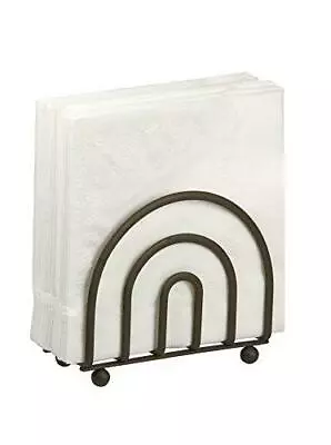 Home Basics Wire Collection Heavy Duty Bronze Coated Steel Flat Napkin Holder • $15.79