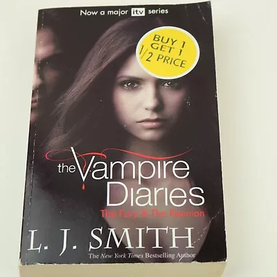 The Fury & The Reunion By L.J. Smith Book Paperback The Vampire Diaries #3 & 4 • £1