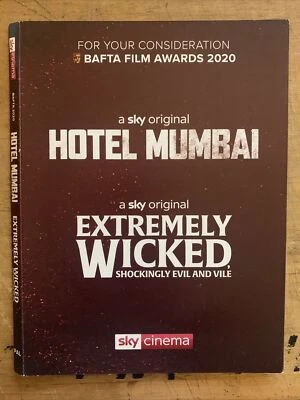 £7 • Buy Hotel Mumbai + Extremely Wicked BAFTA Screener DVD For Your Consideration LOOK!