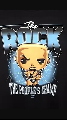 £14.99 • Buy Funko Pop Tees - Genuine/new - T-shirt - Medium M - Wwe Peoples Champ - The Rock