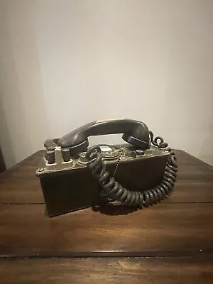 Original Vietnam Era U.S Army Field Phone TA-312 (Read Description) • $107.50