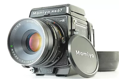 **NEAR MINT-** Mamiya RB67 Pro S + Sekor C 127mm F/3.8 + 120 Filmback From Japan • $439.99
