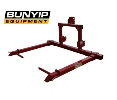 $1395 • Buy Kanga Adjustable Feed Out Fork - Round Bale Tractor Attachment