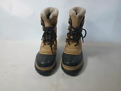 Sorel Caribou Waterproof Snow Boots Size 10 Us Men’s G84 • $62.43