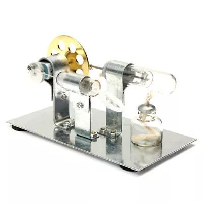 Hot Air Stirling Engine Model Electric Generator Motor Physics Steam Power Toy • $27.05