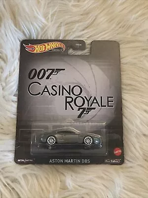 Hot Wheels Premium 007 Casino Royale Aston Martin Dbs New D1 • $7