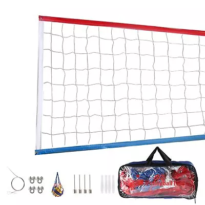Professional Volleyball Net 32x3FT Outdoor Heavy Duty Volleyball Net For Beac... • $27.44