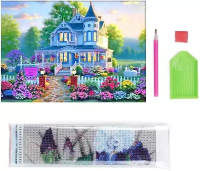 5D Diamond Painting KitCraft Puzzle And Gem Art DIY Paint With Diamonds Full K • $22.09