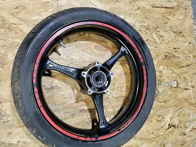 2006-2007 Suzuki Gsxr 600 750 1000 Oem Front Rim W/TIRE... STRAIGHT!! • $220