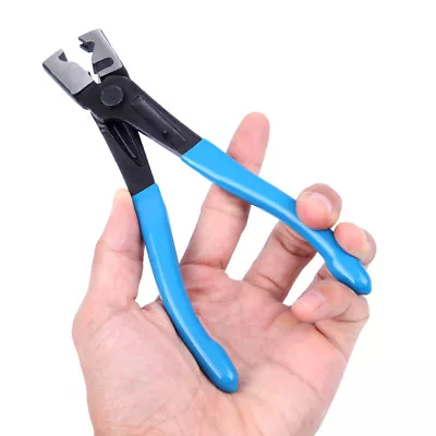 Metal Hose Clip Pliers Click R Type Water Pipe Collar Clamp Swivel Tool • $8.63