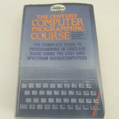 £6.99 • Buy The Century Computer Programming Course (1983) For Spectrum, Sinclair, ZX81
