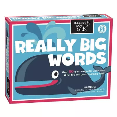 Really Big Words For Kids Magnetic Poetry Kit • $32.19