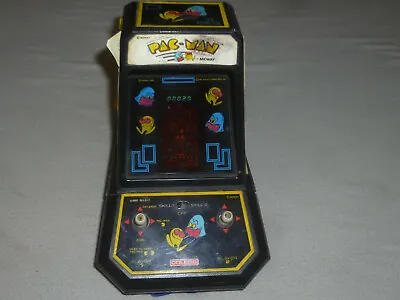 Vintage Pacman Coleco  Electronic Game Tabletop 1981 Mini Arcade Midway   • $99.99