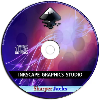 NEW & Fast Ship! Inkscape Vector Graphics / Image Creation Software Studio Disc • $15.99