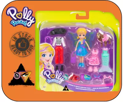 Polly Pocket Polly & Puppy Matching Doll Playset • $10.99