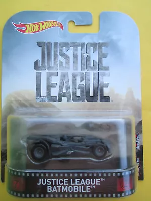 Hotwheels  Retro Entertainment 2017-justice League *justice League Batmobile* • $13.50