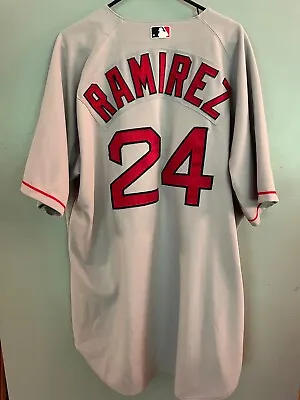 Manny Ramirez Boston Red Sox 2004 Game Used Road Jersey • $749