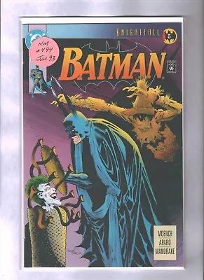 Batman #494 (Jim Aparo/Tom Mandrake) DC Comics NM {Generations} • $4.95