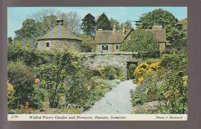 Priory Garden & Dovecote Dunster Somer  - Used Postcard - Stamped 1979 - UK28 - • £1.30