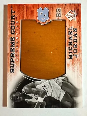 2010 SP Authentic MICHAEL JORDAN Supreme Court Floor Michael Jordan/Uncommon #11 • $150