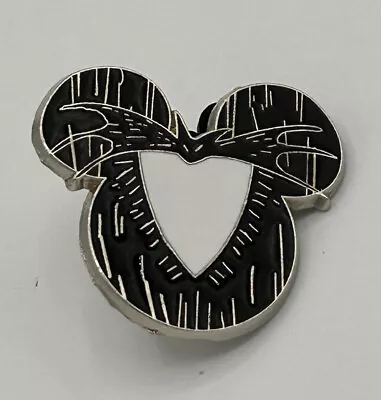 Disney Trading Pin Jack Skellington Mickey Head Icon Nightmare Before Christmas • $7.19