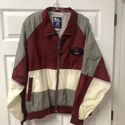 Vintage Alabama Crimson Tide Pro Player Wind Breaker Jacket XL Mens • $30