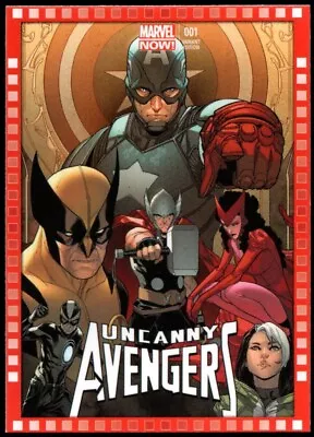 2013 UD Marvel Now!  CUTTING EDGE VARIANT COVER  #101-SP...UNCANNY AVENGERS #1 • $4