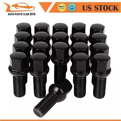 20 Piece 14x1.5 Wheel Lug Nut 28mm Shank Length For Volkswagen Beetle Golf Volvo • $27.52