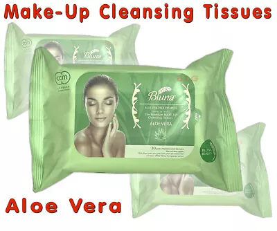 Makeup Remover ALOE VERA Wipes Facial Skin Moisturizer Make Up Cleansing Tissues • $8.95