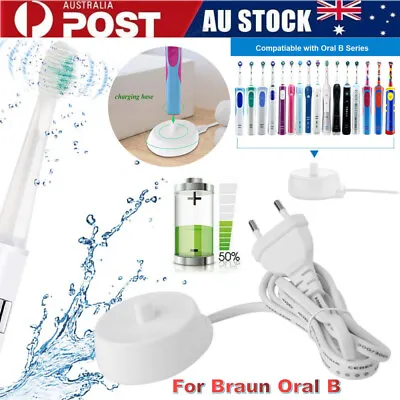 Electric Charger Toothbrush Dock Base For BRAUN ORAL-B 3757 4729 OralB Model AU • $15.99