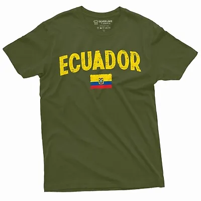 Ecuador Shirt Ecuador Flag Tee Ecuadorian Patriotic Shirts Gift For Ecuadorian • $17.28