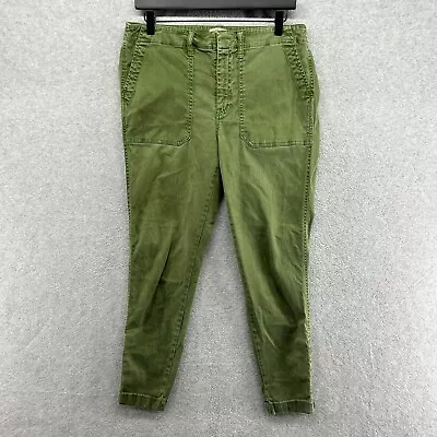 J.CREW Pants Womens Size 31 Green Straight Patch Pocket Utility • $24.90